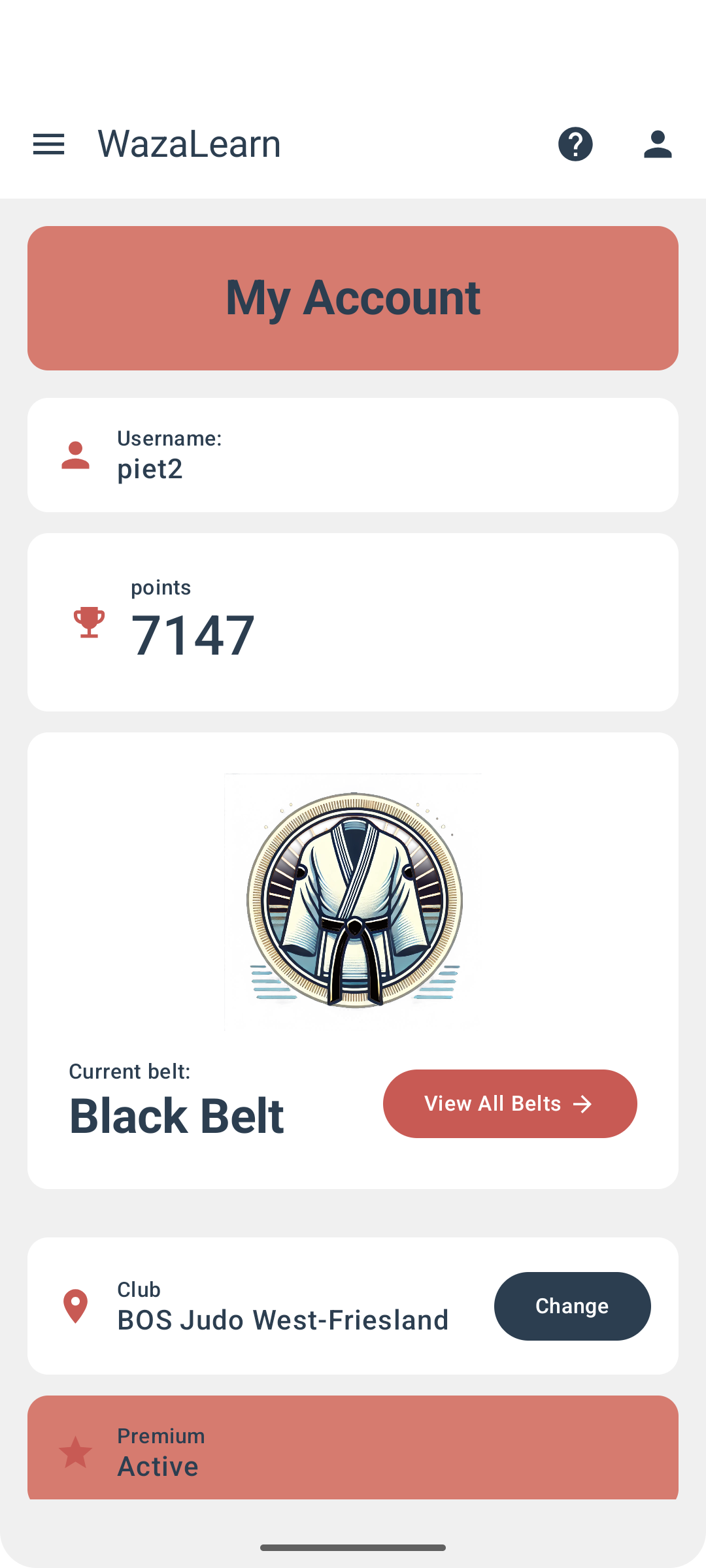 WazaLearn App Screenshot 5