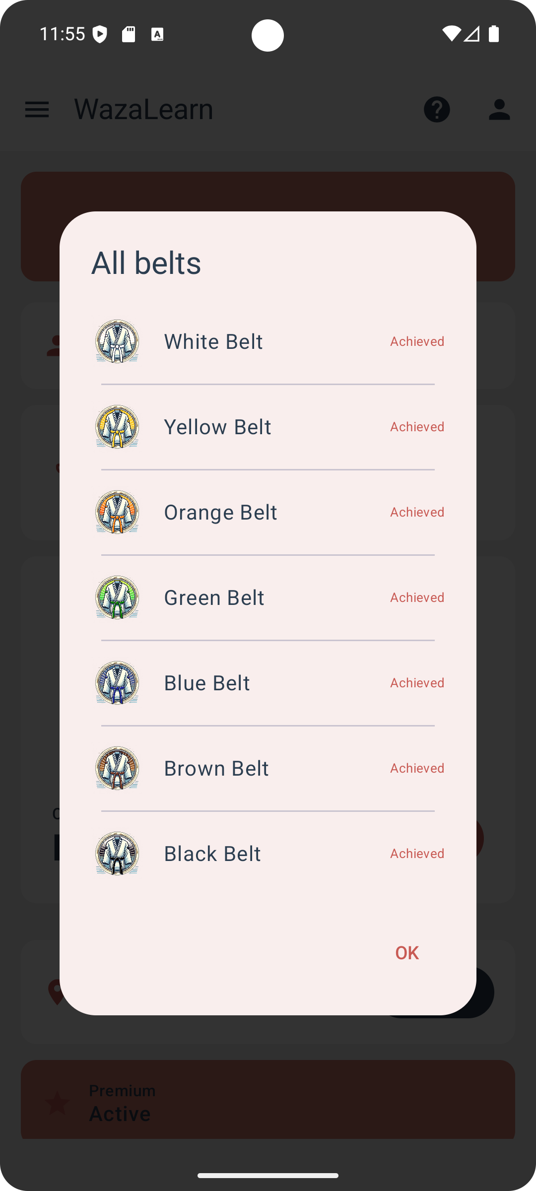 WazaLearn App Screenshot 6