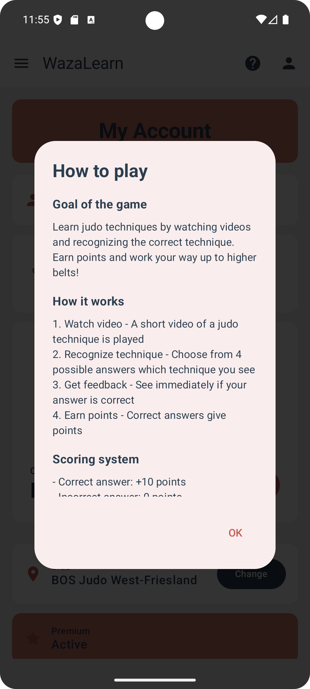 WazaLearn App Screenshot 7